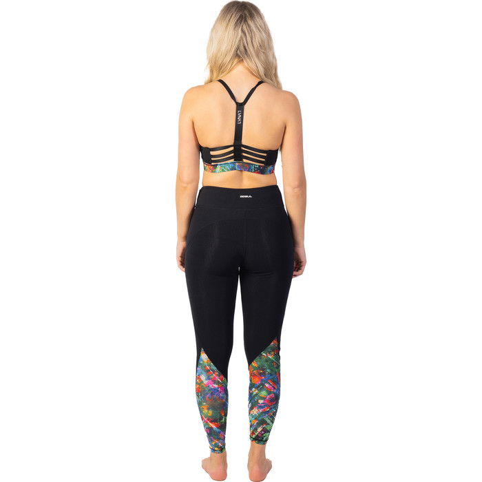 2024 Gul Leggings Luna7 Sup Para Mujer La8301-c1 - Negro / Jungla